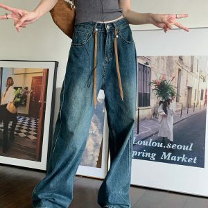 Comfy Y2K Fashion Jeans for Grunge Aesthetic & Cute Outfits