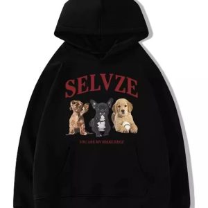 Fall Cute Puppy Graphic Hoodie - Y2K Aesthetic, Coquette & Grunge Vibes