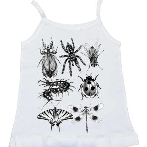 Gothic Insectarium Top: Y2K Fashion for Coquette & Grunge Aesthetics