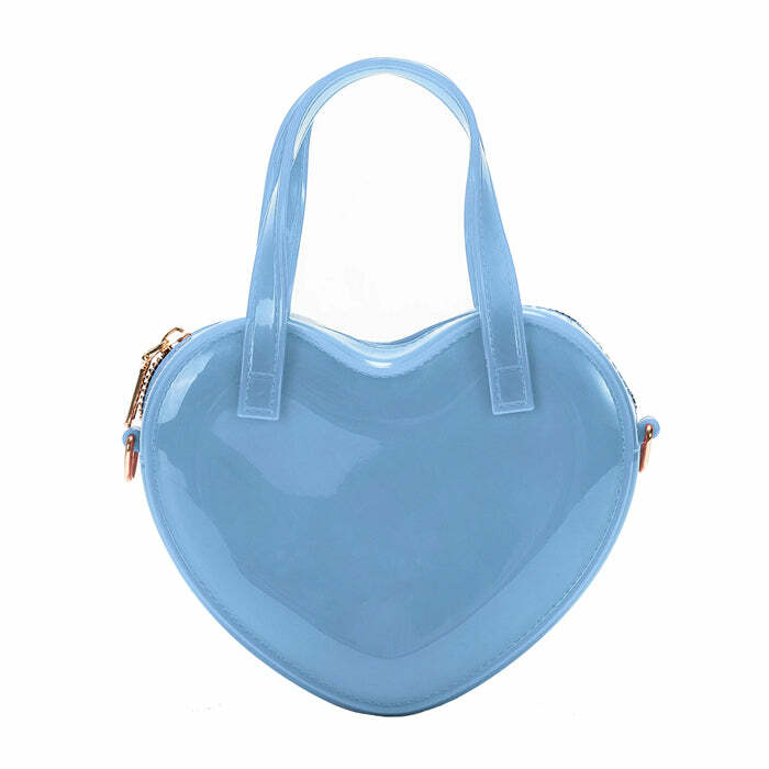 Heart Shaped Mini Bag - Y2K Aesthetic Accessory for Cute Outfits