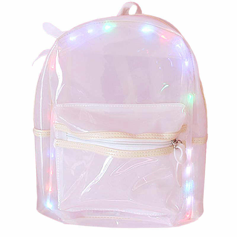 Light Show Backpack: Y2K Aesthetic Bag for Grunge & Coquette Outfits