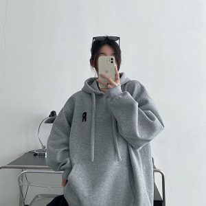 Minimalist Pastel Hoodie - Y2K Fashion Essential for Coquette Aesthetic