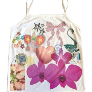 Whimsical Wonderland Y2K Top: Cute Pastel Goth & Grunge Aesthetic