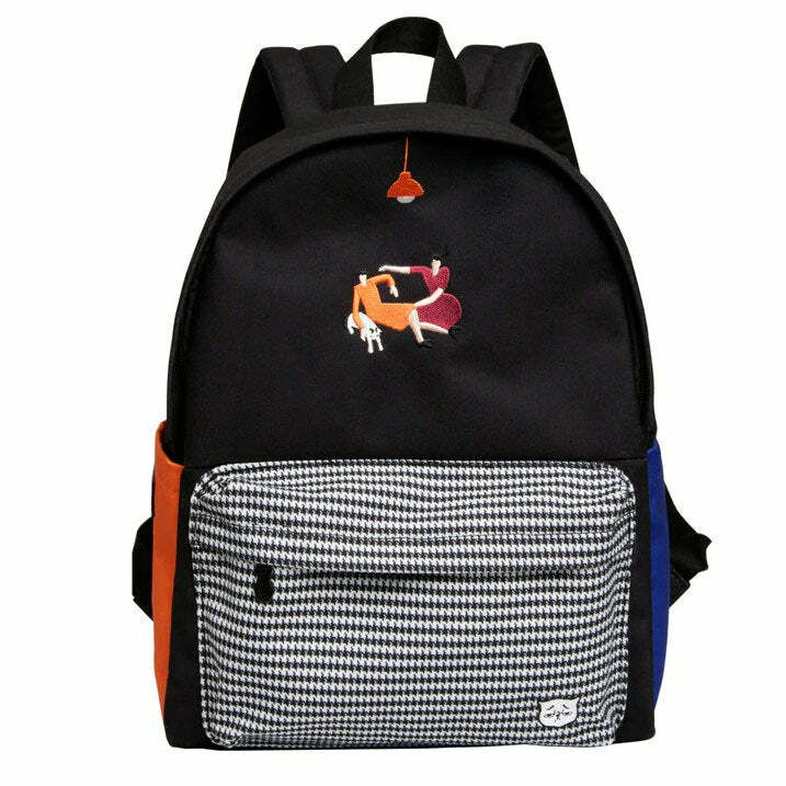 Y2K Aesthetic Cat Ladies Backpack: Cute & Trendy for Grunge & Coquette